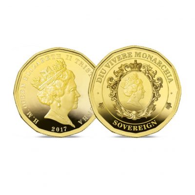 Image of The 2018 12-sided Gold Sovereign