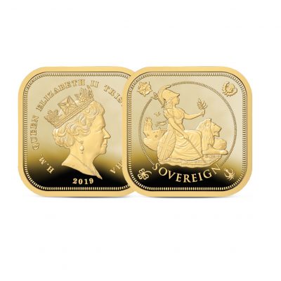Image of The 2019 Four Sided Gold Proof Sovereign