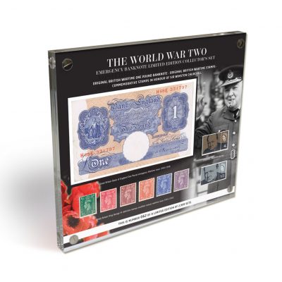 Image ot The WWII Emergency Banknote and Stamp Limited Edition Set