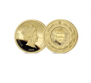 The 2018 Sapphire Coronation Jubilee Gold Double Sovereign