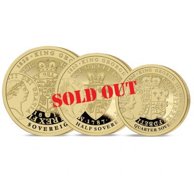 George III Prestige Sovereign Set SOLD OUT