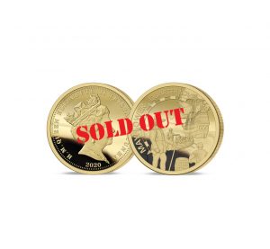 The 2020 Mayflower 400th Anniversary Gold Quarter Sovereign has SOLD OUT