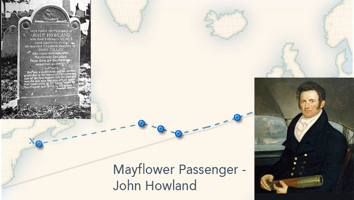 mayflower voyage john howland