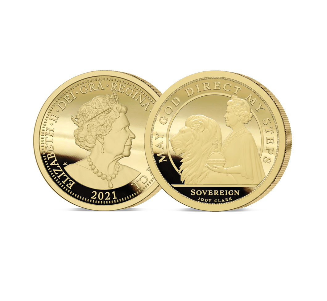 The 2021 Queen's 95th Birthday 24 Carat Gold Sovereign