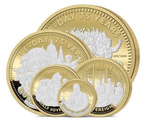 The 2020 VE Day Gold Definitive Sovereign Set