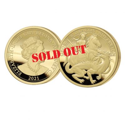 The 2021 George and the Dragon 200th Anniversary Sovereign Set SOLD OUT