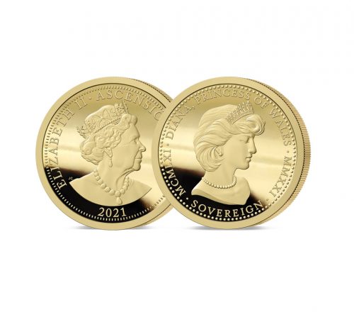 The 2021 Diana 60th Birthday Gold Sovereign