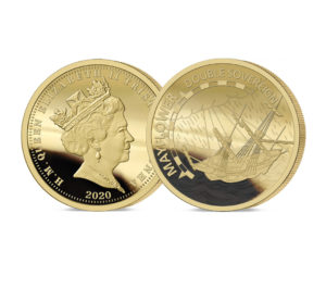 The 2020 Mayflwoer 400th Anniversary Gold Double Sovereign