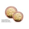 The 2022 St George and the Dragon Bi-Metallic Gold Fractional Infill Sovereign Set