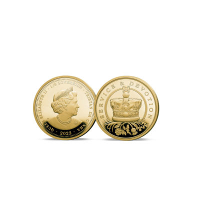 The 2022 Queen Elizabeth II Tribute Gold One Eighth Sovereign