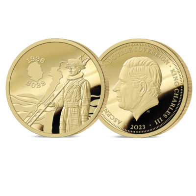 The 2023 Queen Elizabeth II Memorial Gold Double Sovereign