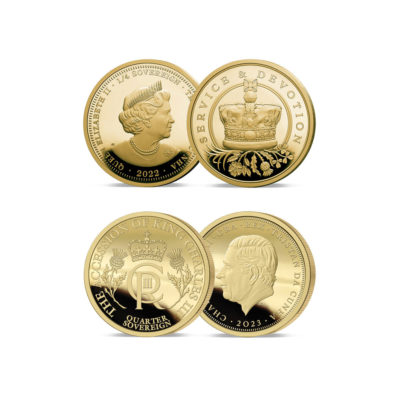 The Changing of Our Monarchs Quarter Two Coin Set