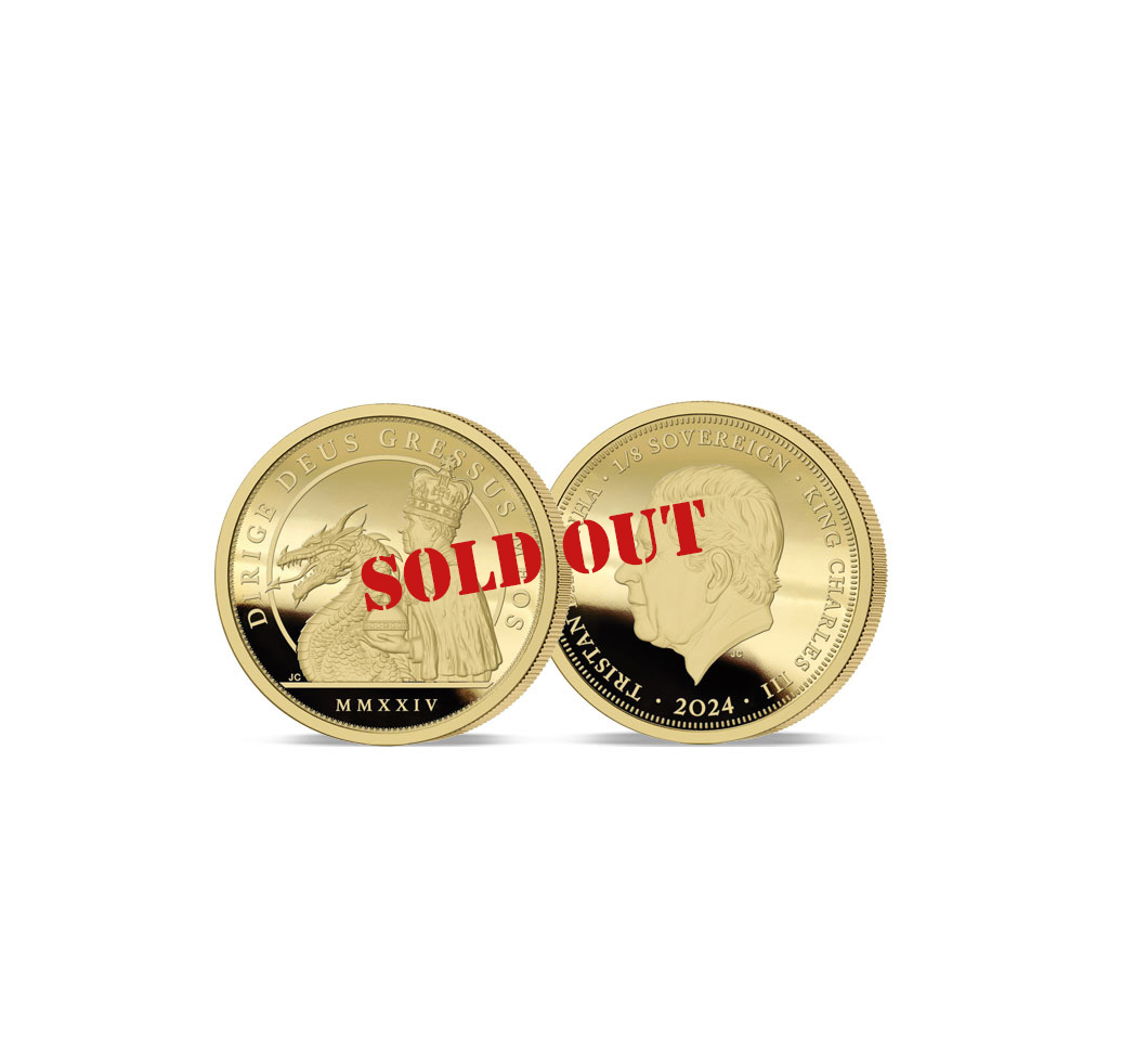 King Charles and the Dragon One Eighth Sovereign Sold Out