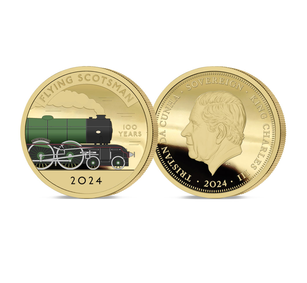 The 2024 Centenary of Flying Scotsman 4472 Gold Sovereign