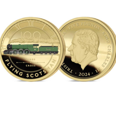 The 2024 Centenary of Flying Scotsman 4472 Gold Five Sovereign