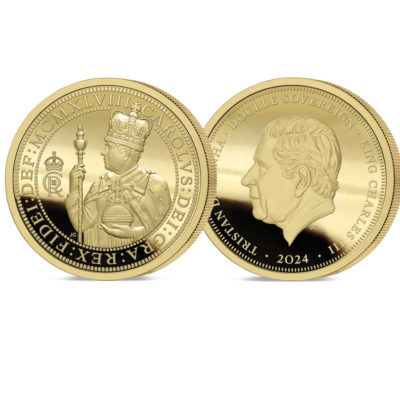 The 2024 King's Birthday Carolean Gold Double Sovereign