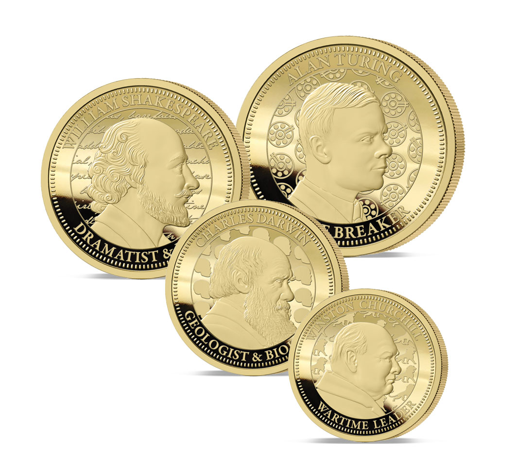 The 2025 Earl's Inspiring Britons Gold Prestige Sovereign Set