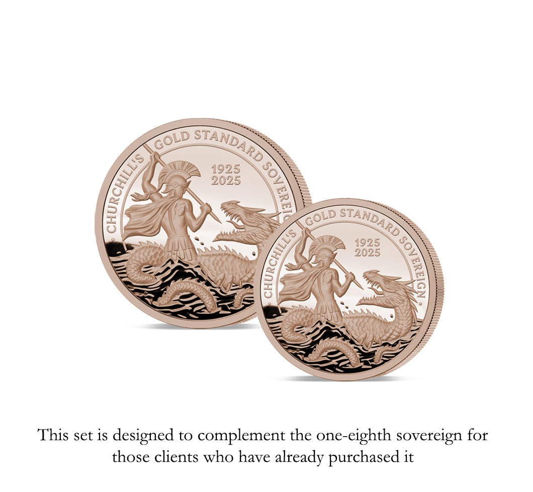 The 2025 St George Rose Gold Fractional Infill Sovereign Set