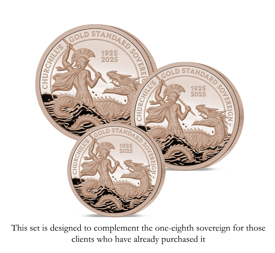 The 2025 St George Rose Gold Prestige Infill Sovereign Set