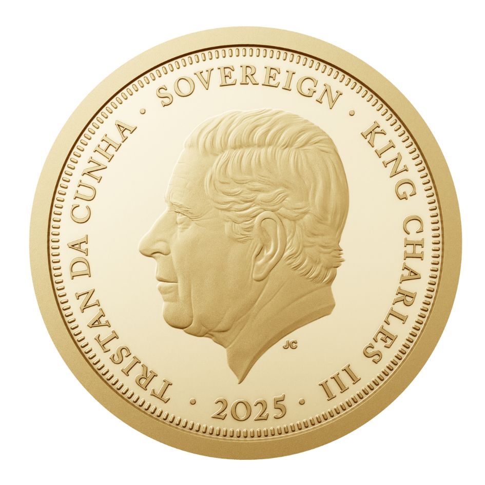 The 2025 Prince and Princess of Wales Matte Proof Sovereign