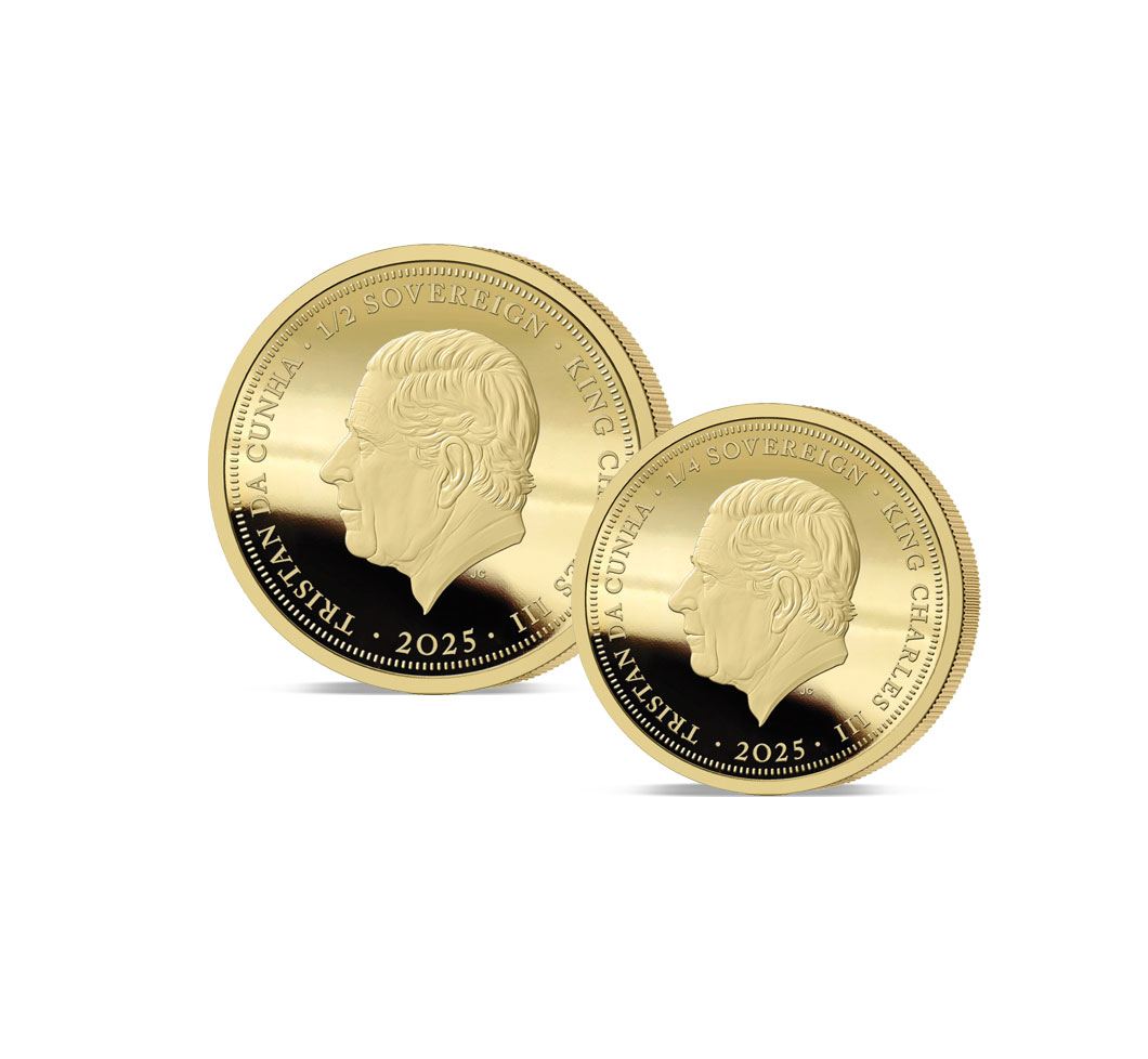 The 2025 Princess Royal 75th Birthday Gold Fractional Infill Sovereign Set