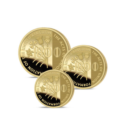 The 2025 Anniversary of the United Kingdom Gold Essential Sovereign Set