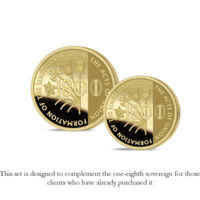 The 2025 Anniversary of the United Kingdom Gold Essential Infill Sovereign Set
