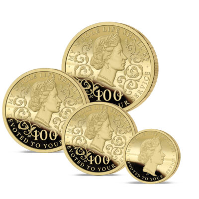 The 2026 Centenary of Queen Elizabeth II Gold Prestige Sovereign Set