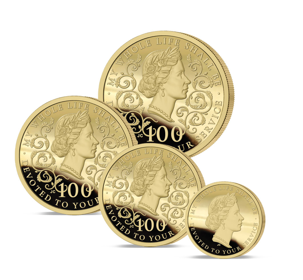 The 2026 Centenary of Queen Elizabeth II Gold Prestige Sovereign Set