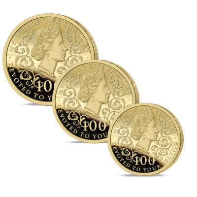 The 2026 Centenary of Queen Elizabeth II Gold Prestige Infill Sovereign Set