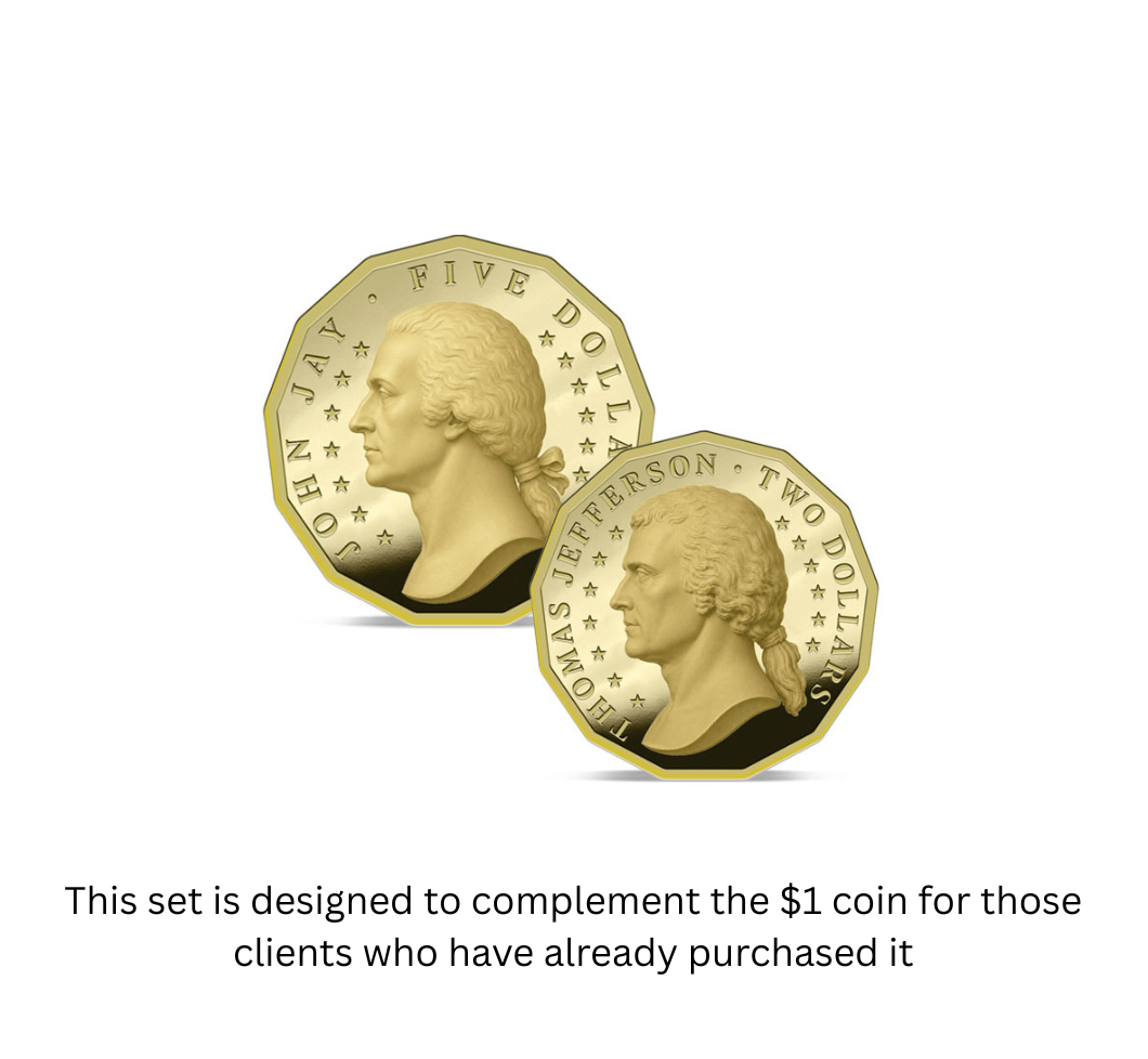 The 2026 Founding Fathers 24kt Gold Prestige Infill Collection