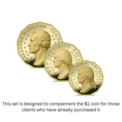 The 2026 Founding Fathers 24kt Gold Deluxe Infill Collection