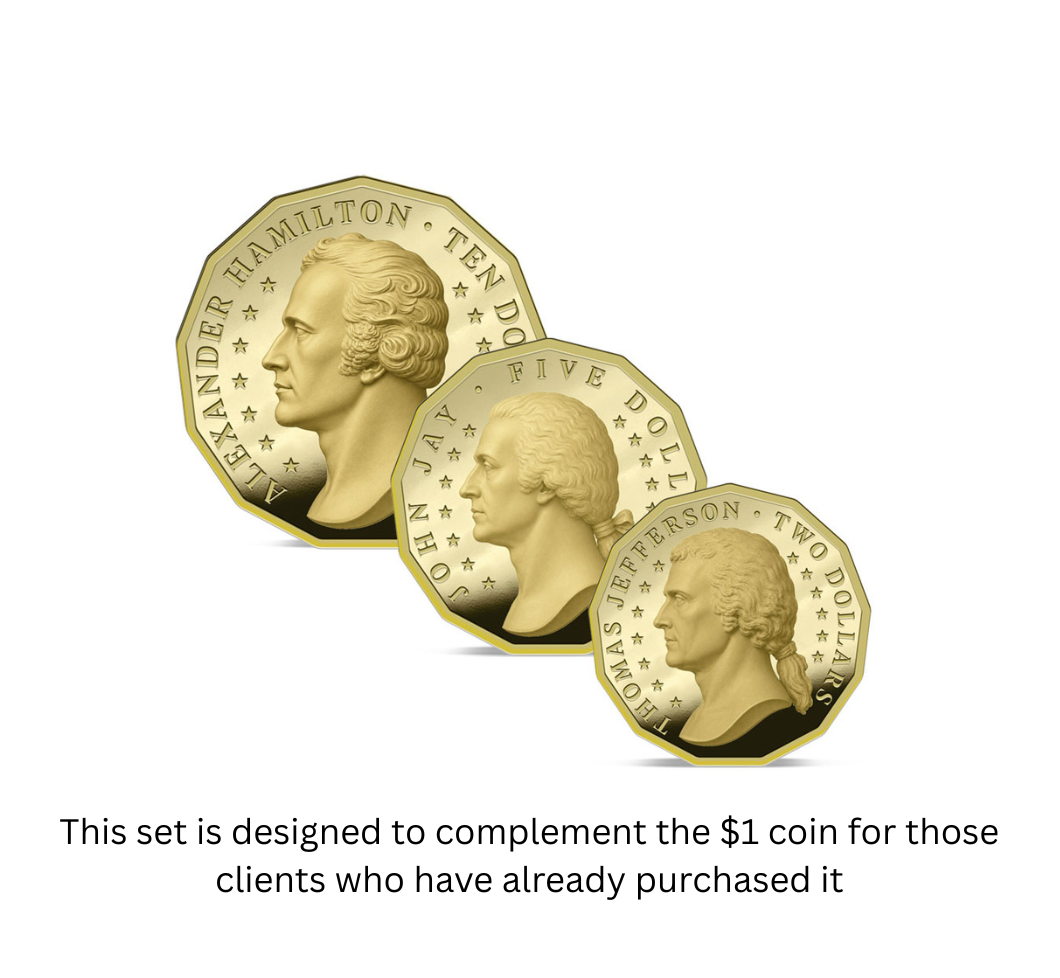 The 2026 Founding Fathers 24kt Gold Deluxe Infill Collection