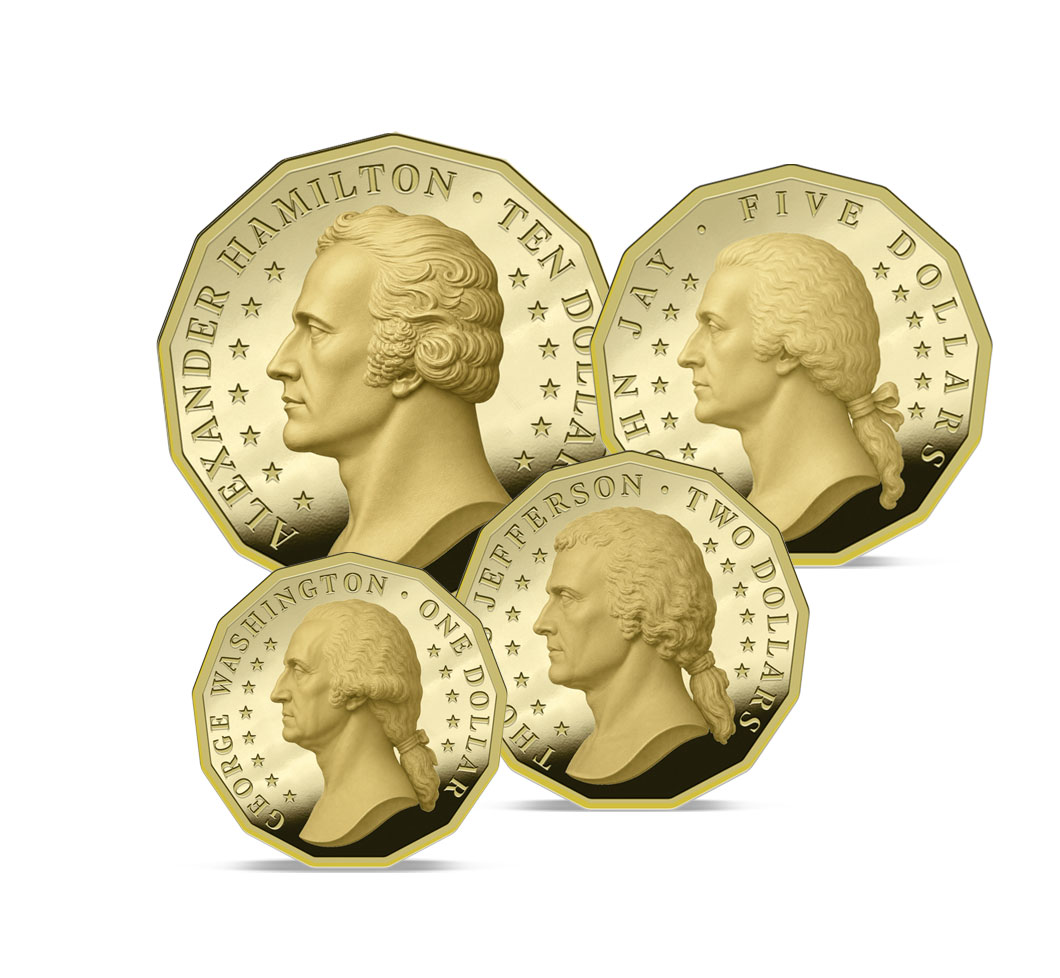 The 2026 Founding Fathers 24kt Gold Deluxe Collection
